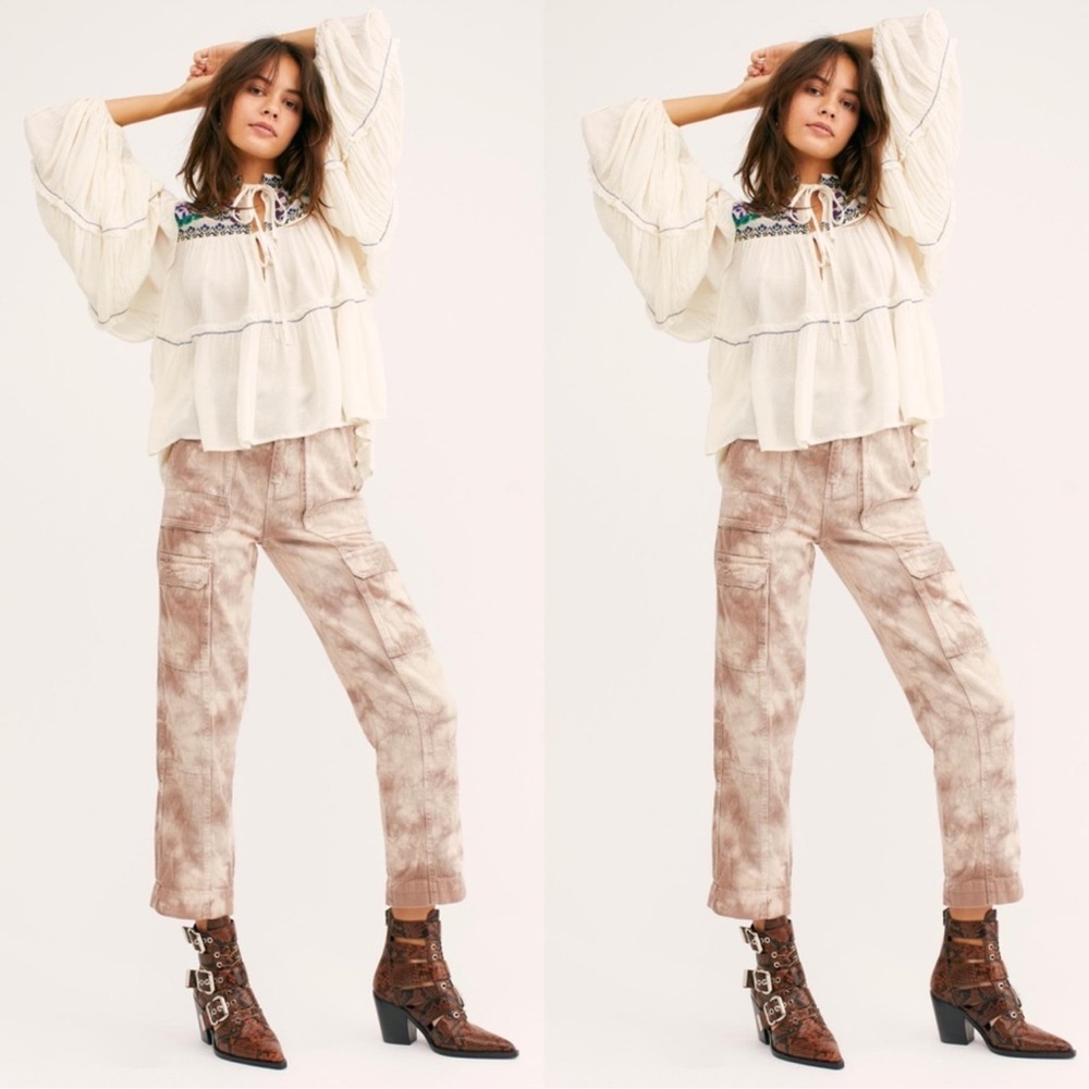 NWT Free People In Vivid Color Top